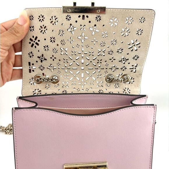 Lilac Furla Shoulder / Crossbody Bag EUC RARE - Picture 7 of 14